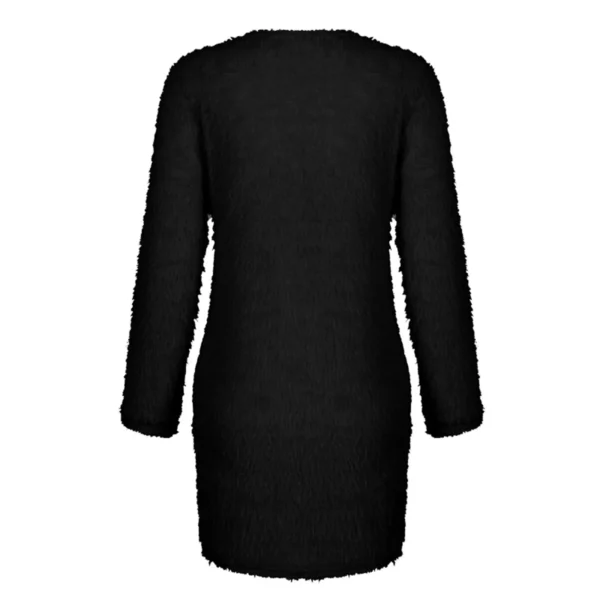 Women’s Sweater Dress, Loose Fit, Long Sleeve, Warm - Image 5