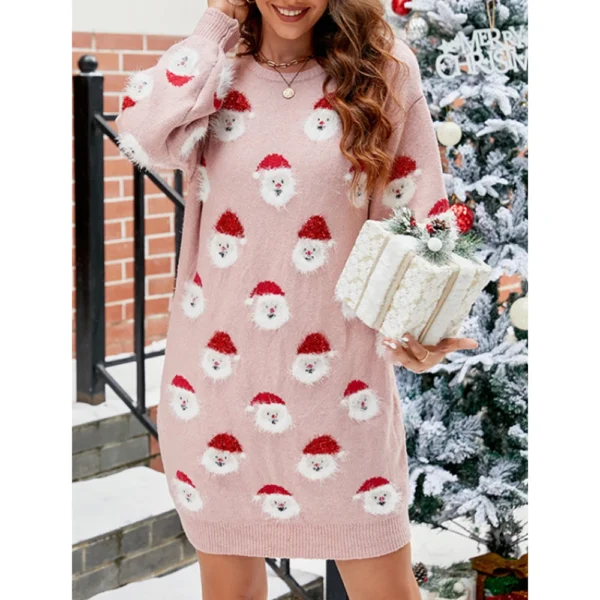 Mia Muse Slim Fit Sweater Dress, Long Sleeve, Mini